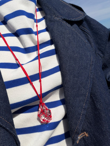 CRYSTAL CAGE necklace