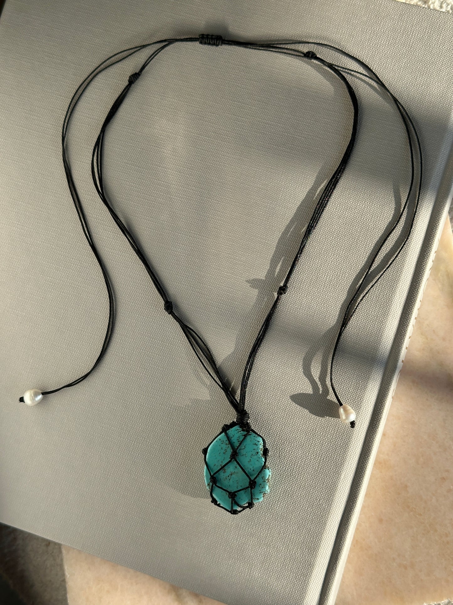 CAGE TURQUOISE necklace