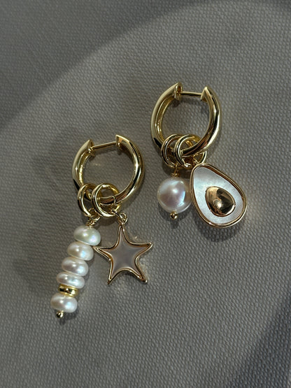 PEARL AVO earrings