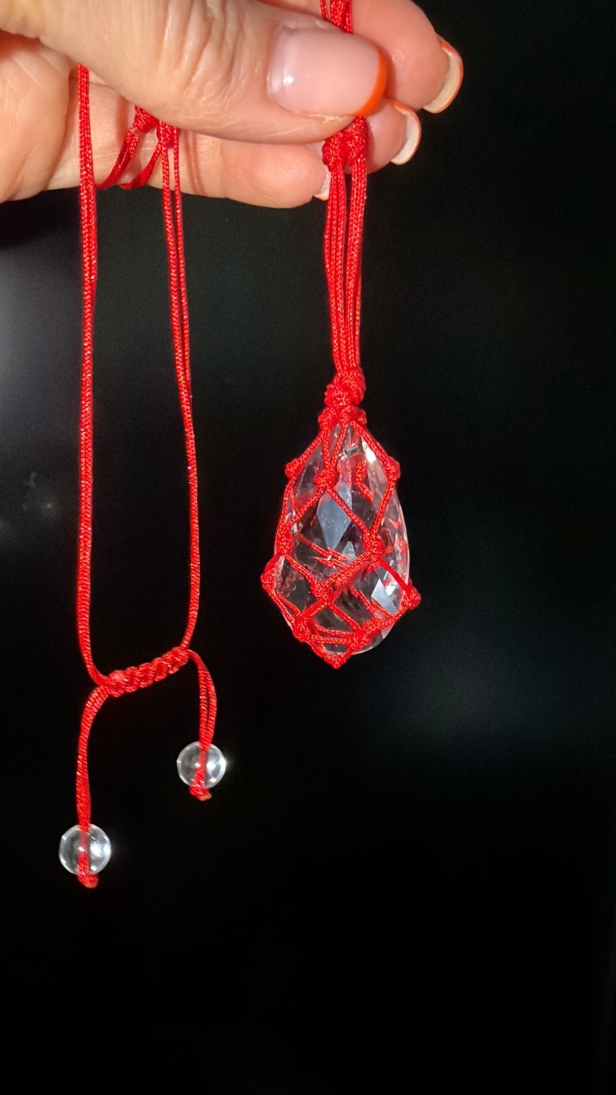CRYSTAL CAGE necklace