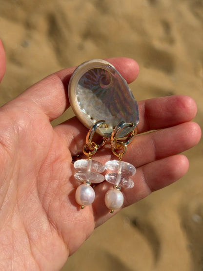 CRYSTAL CLEAR earrings