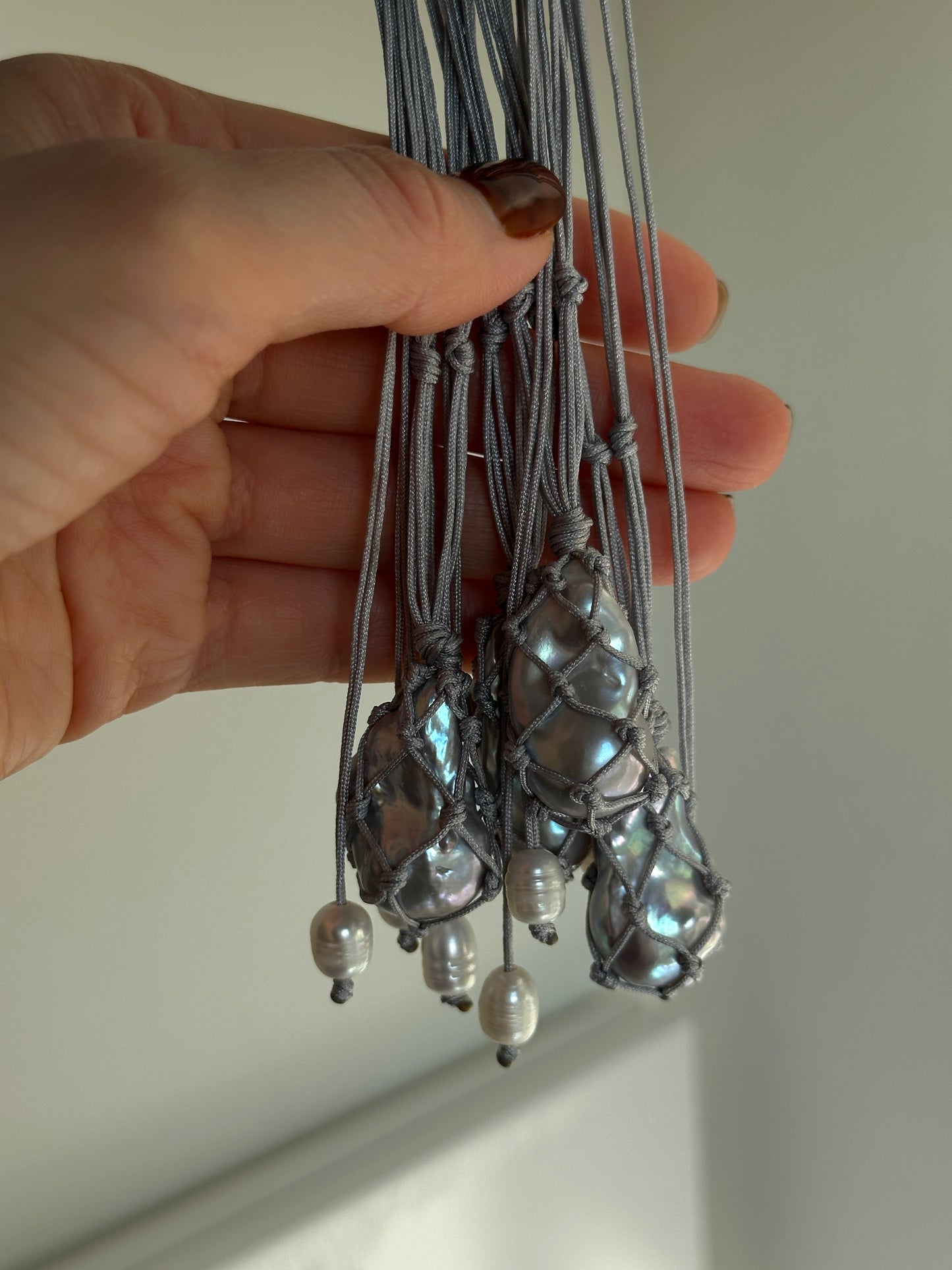 CAGE SILVER necklace