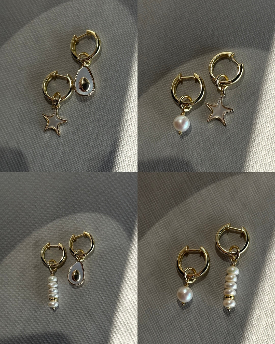 PEARL AVO earrings