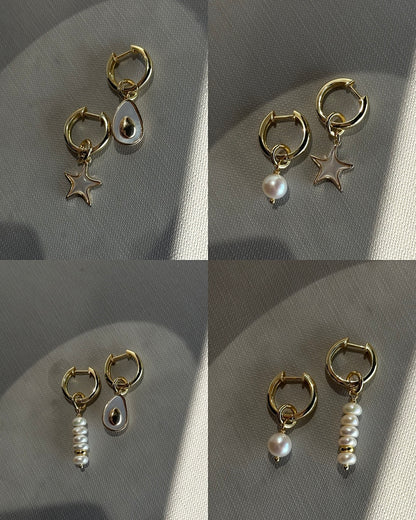 PEARL AVO earrings