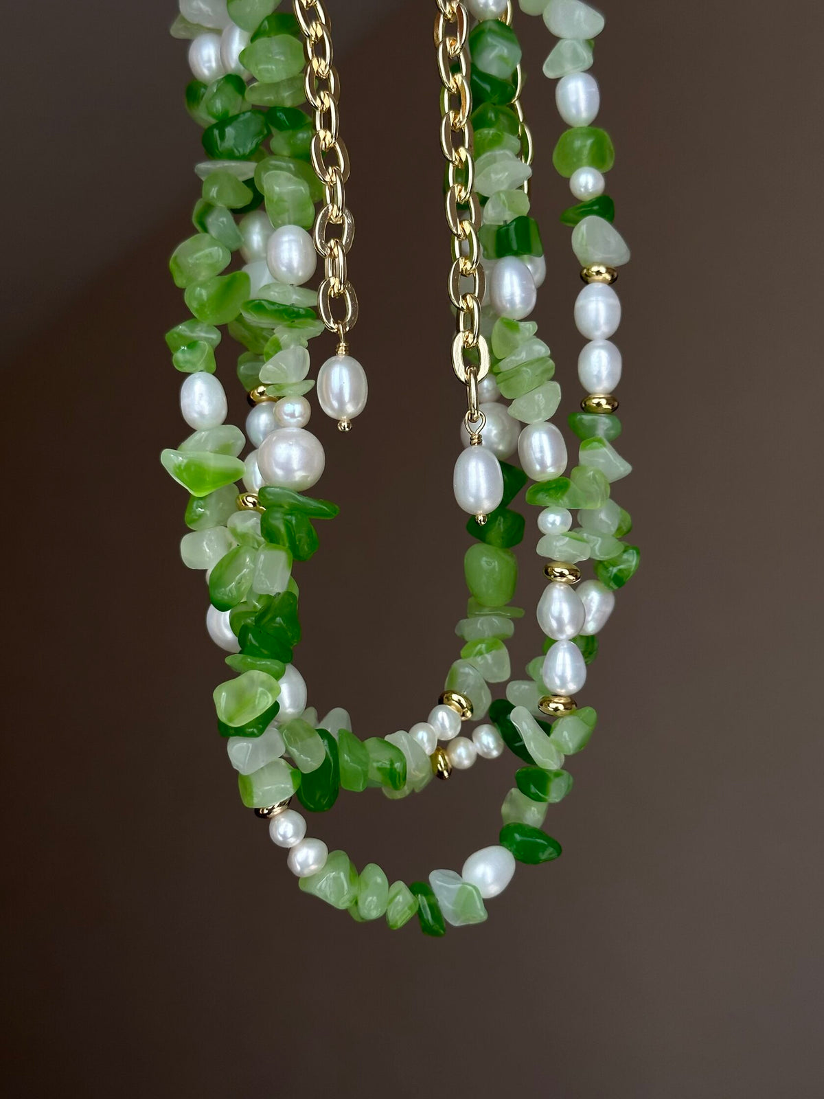 GREEN APPLE necklace