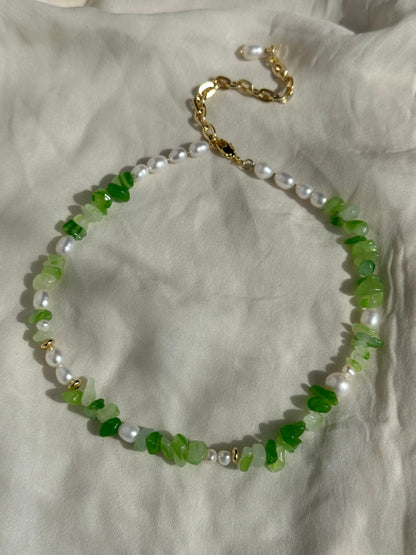 GREEN APPLE necklace
