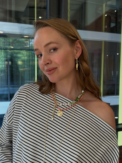 GREEN APPLE necklace