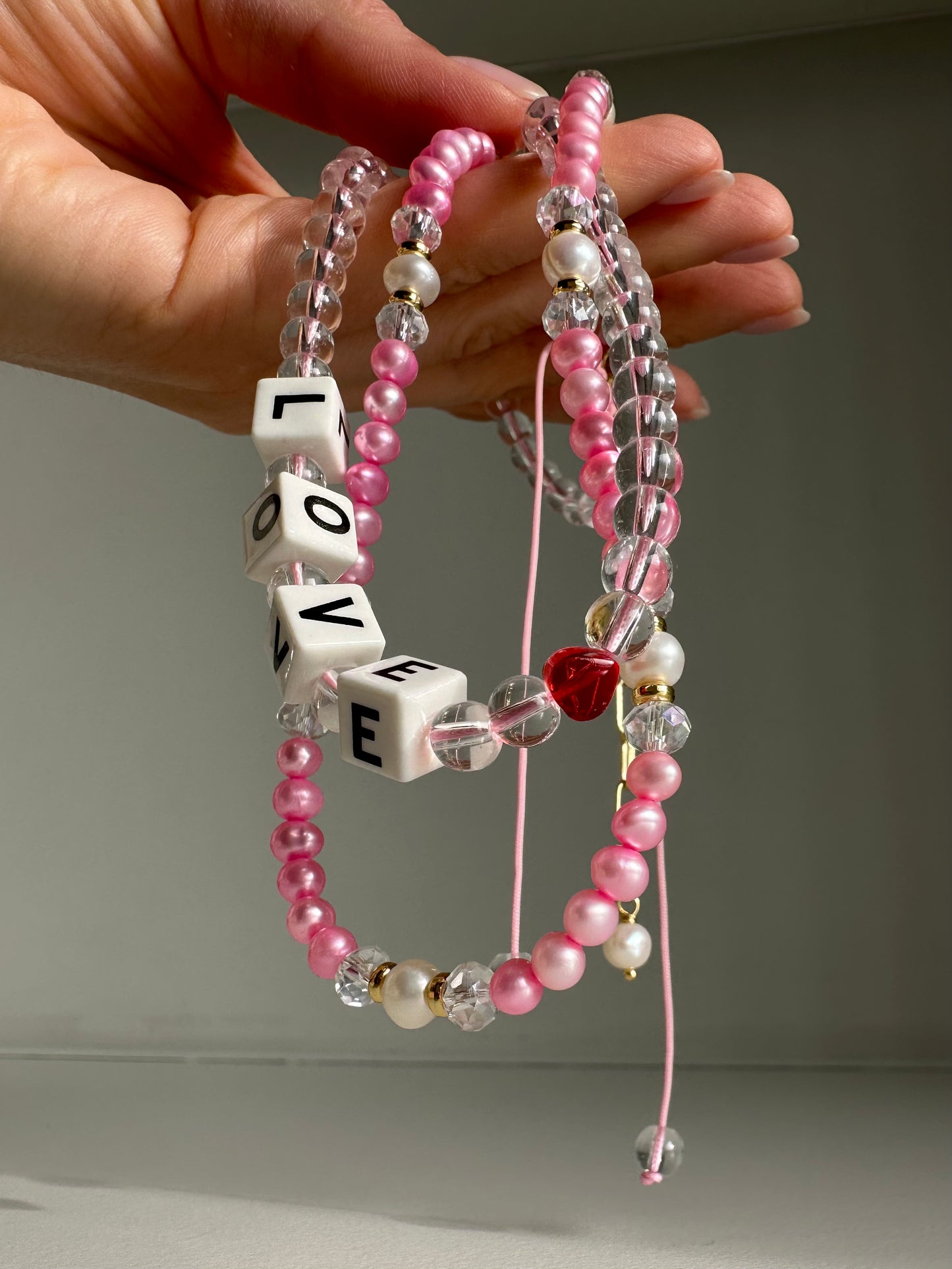 LOVE PINK necklace