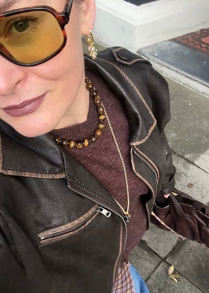 BAROQUE PEACOCK necklace