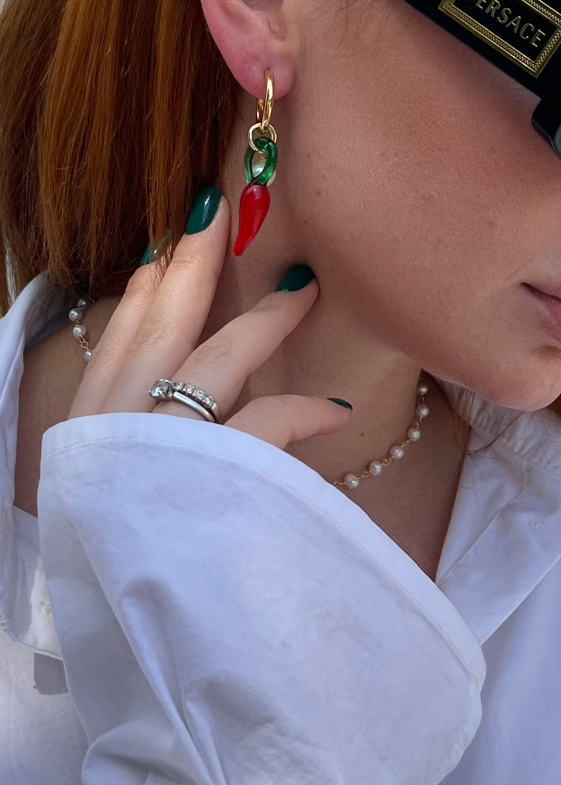 HOT CHILLI earrings