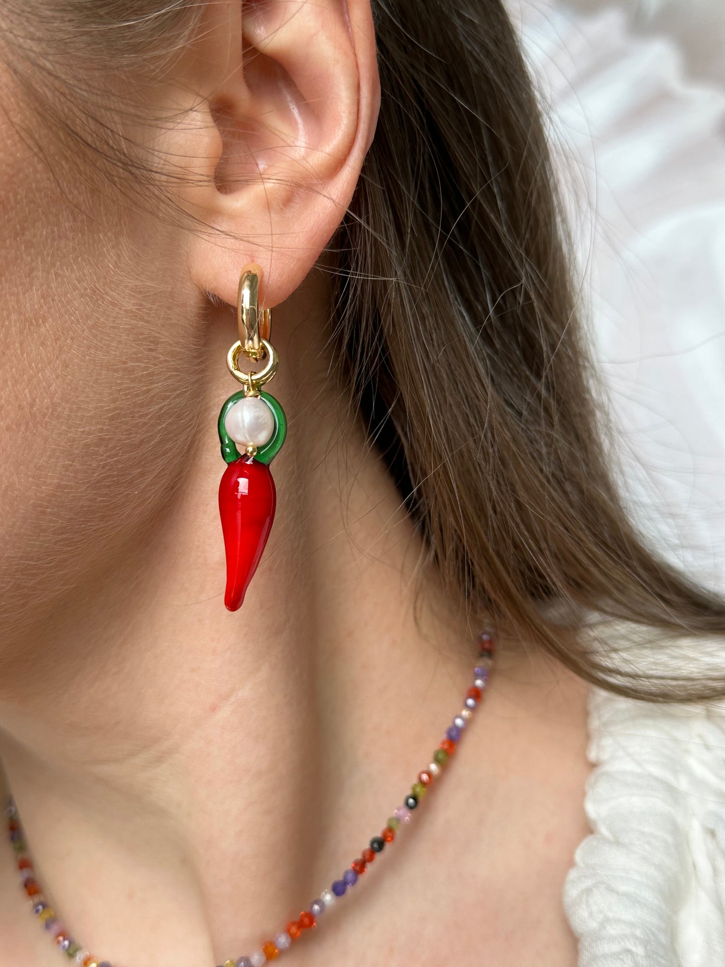 HOT CHILLI earrings