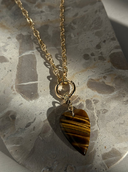 TIGER HEART necklace