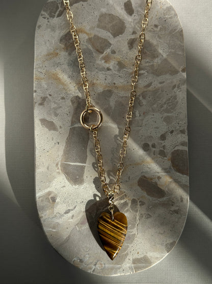 TIGER HEART necklace