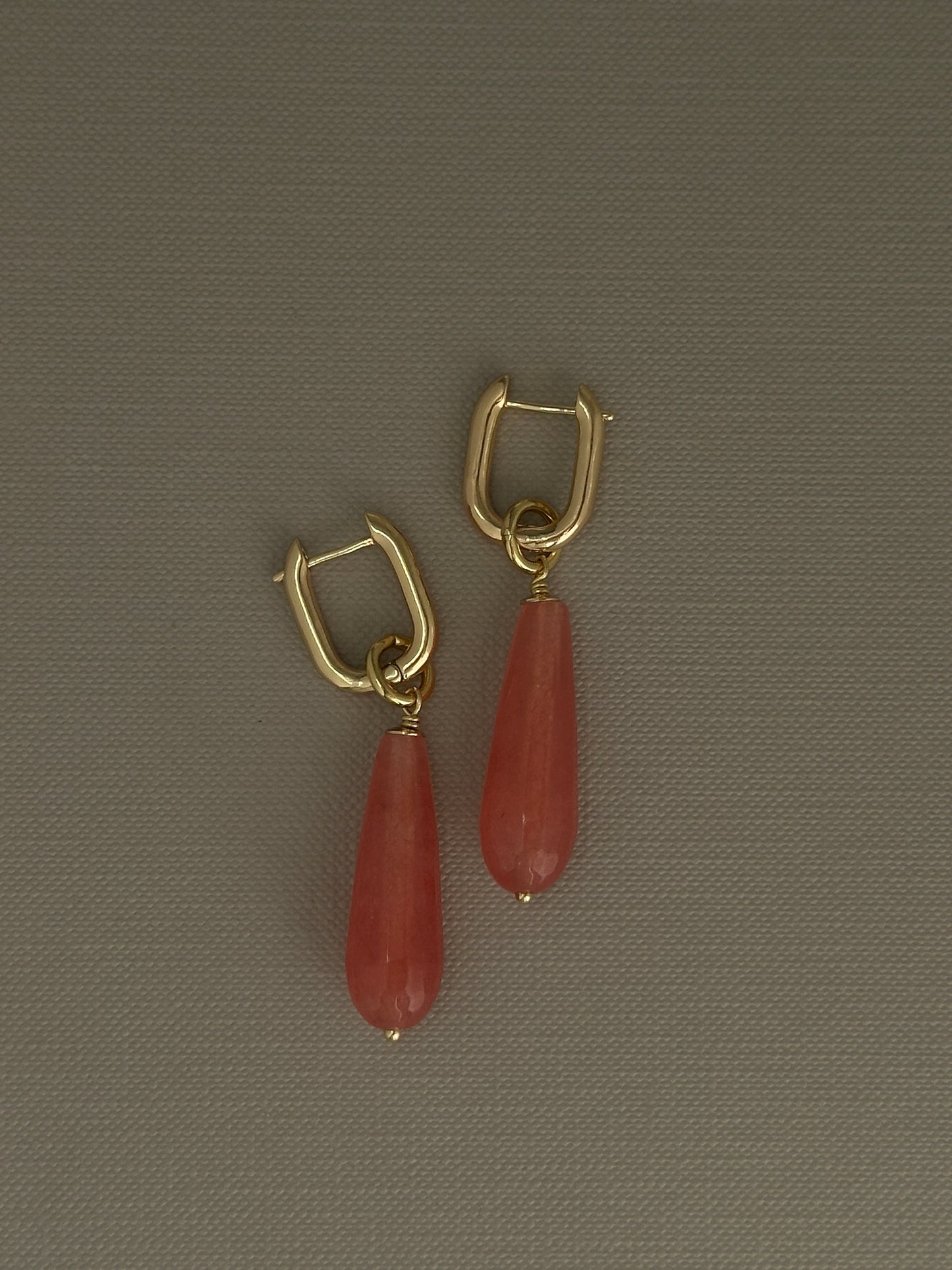 STONE DROP earrings