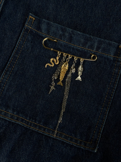 OCEAN SPELL brooch