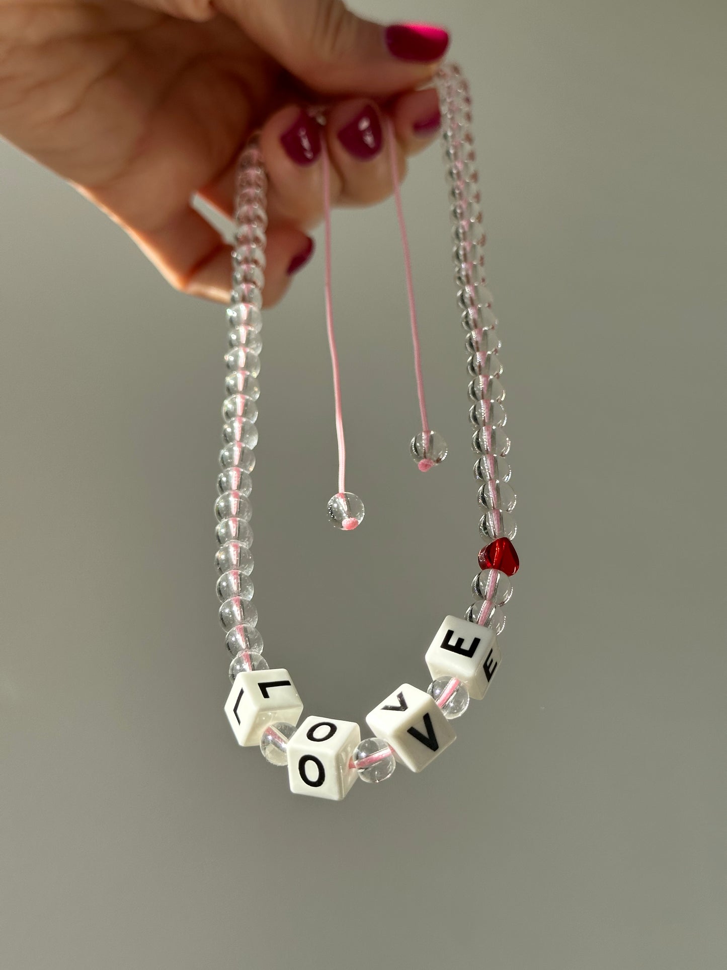 LOVE PINK necklace