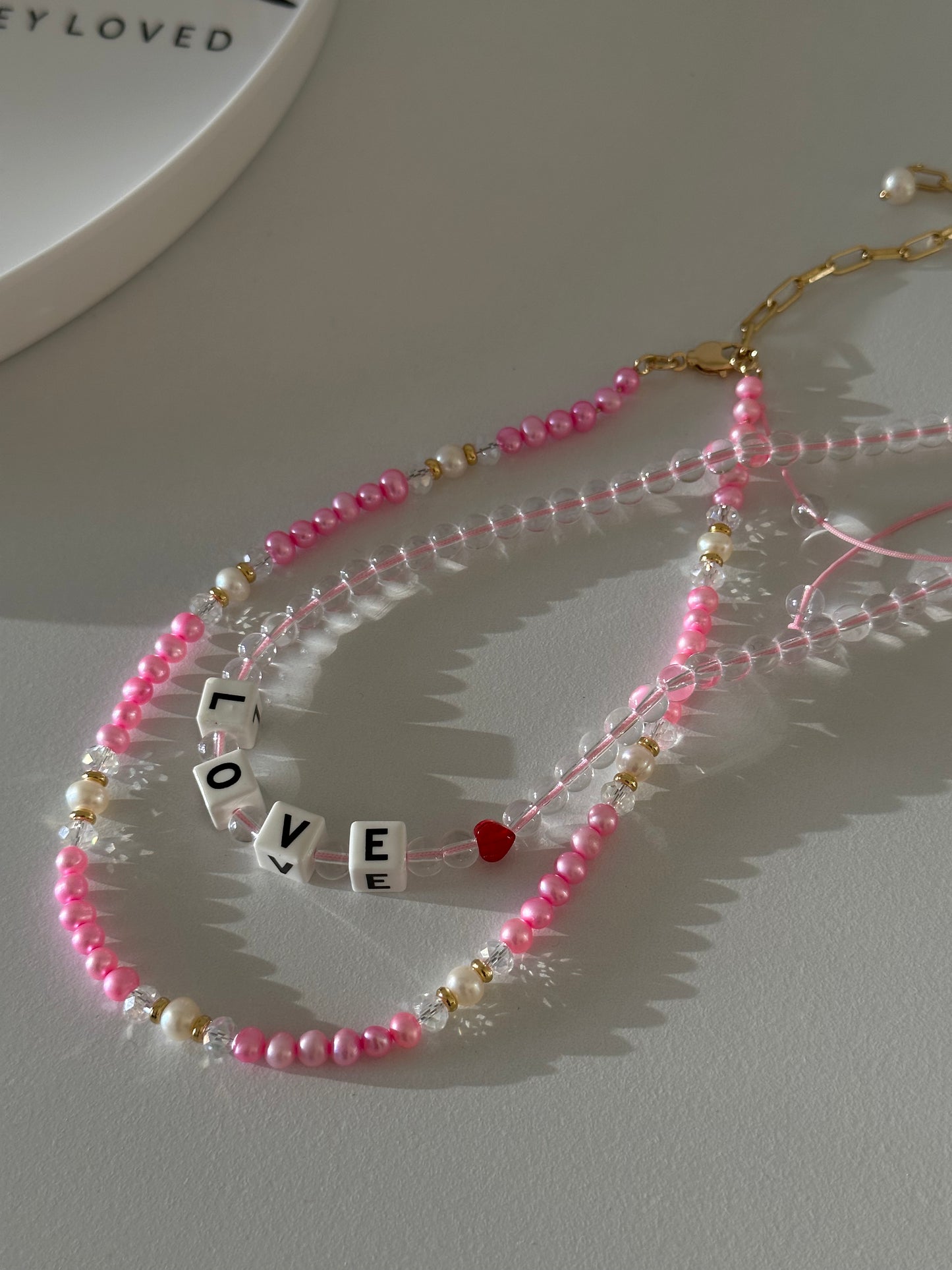 LOVE PINK necklace