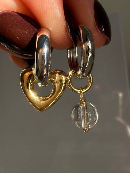 ICE HEART earrings