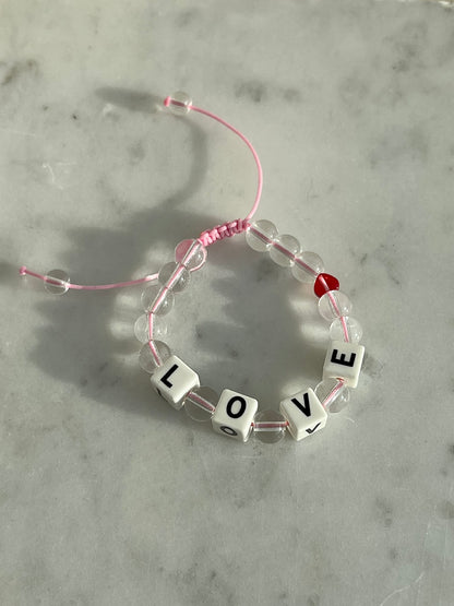 LOVE PINK bracelet