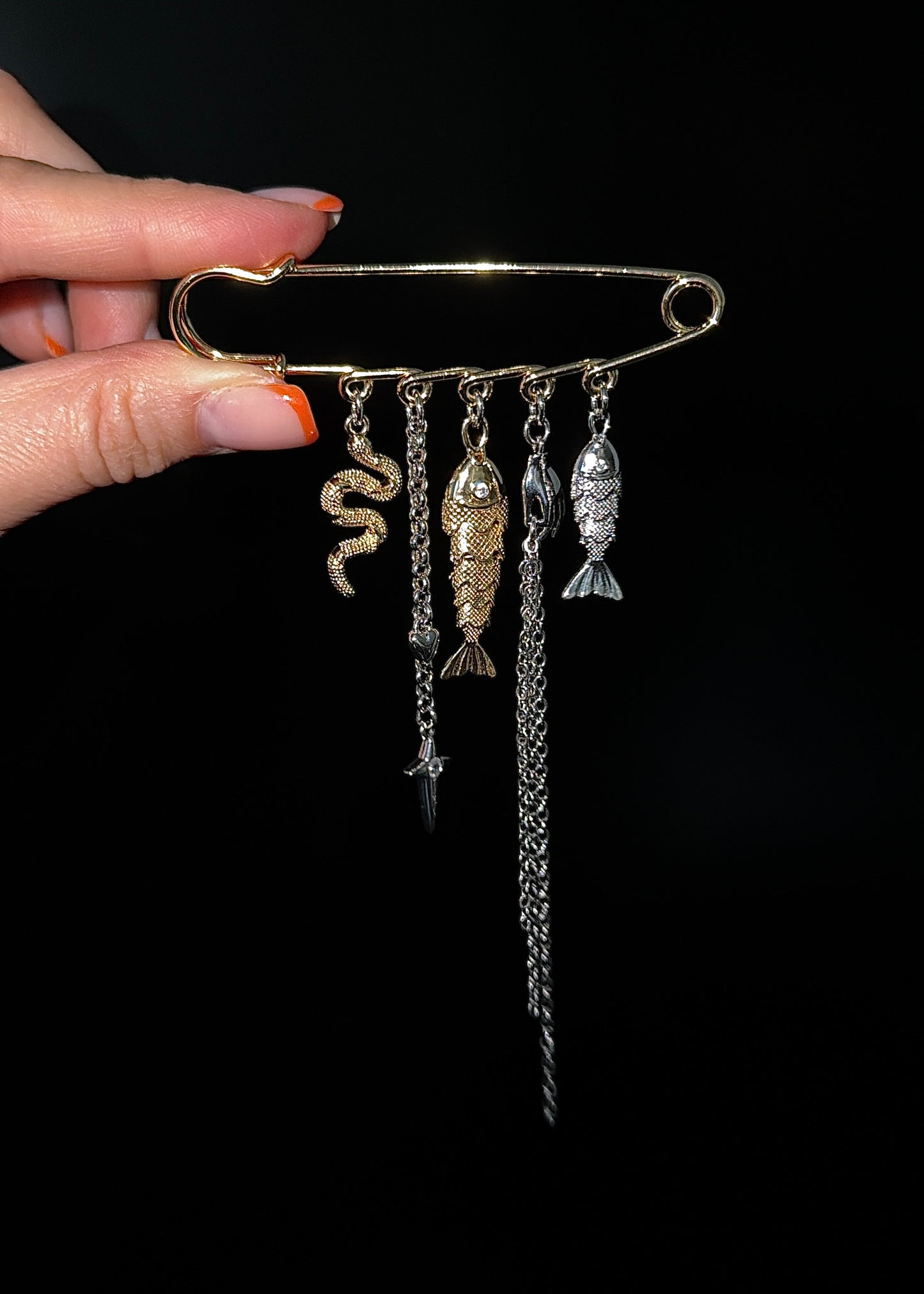 OCEAN SPELL brooch