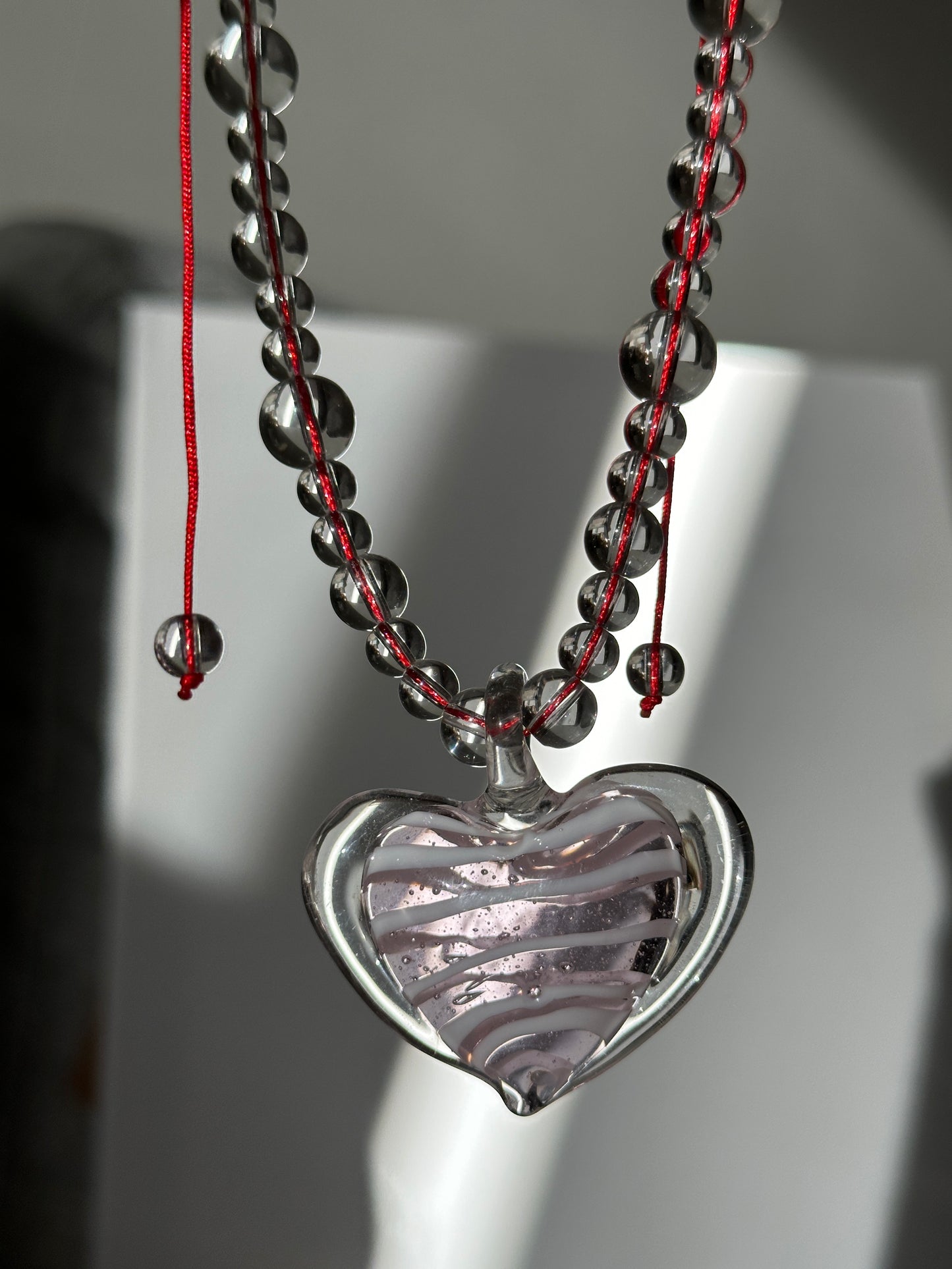 PINK HEART necklace