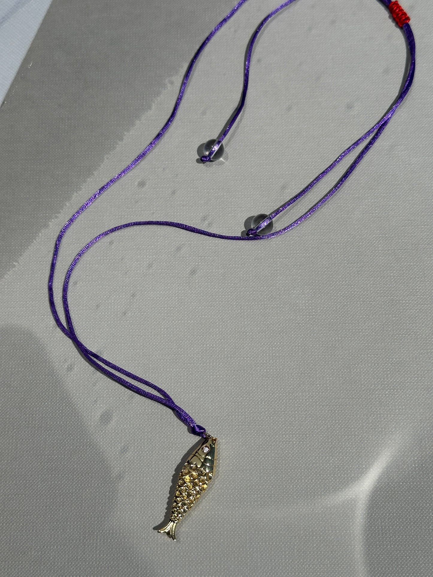 GOLDEN FISH necklace