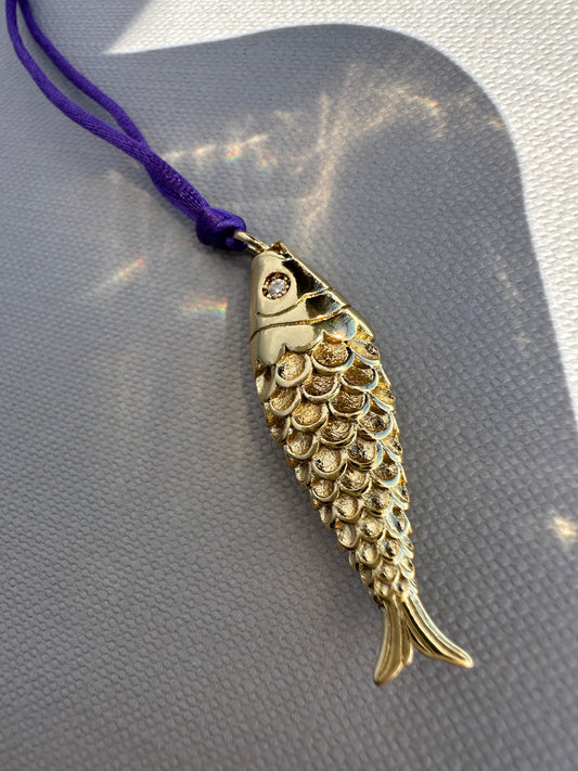 GOLDEN FISH necklace