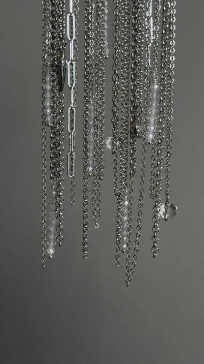 RAIN OR SHINE brooch